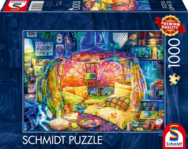 Puzzle Schmidt tana accogliente 1000 pezzi