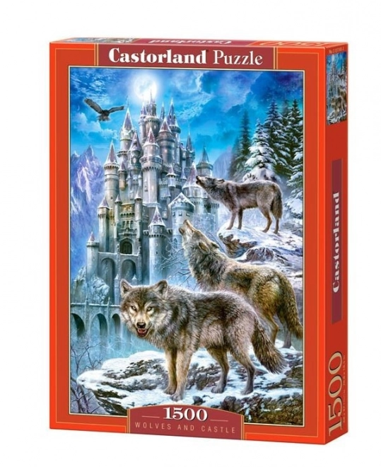 Puzzle castello e lupi 1500 pezzi