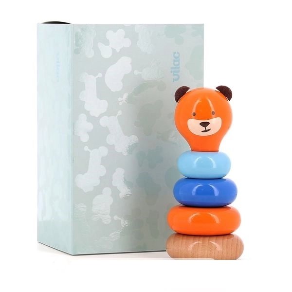 Torre impilabile in legno orso Marcel