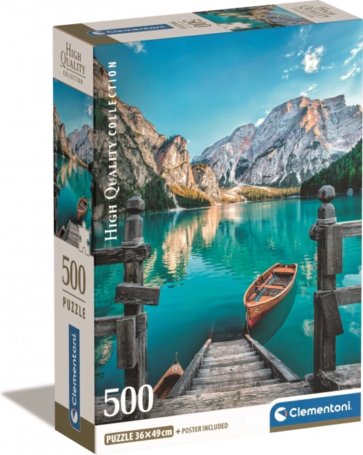 Puzzle Lago di Braies 500 Pezzi Clementoni