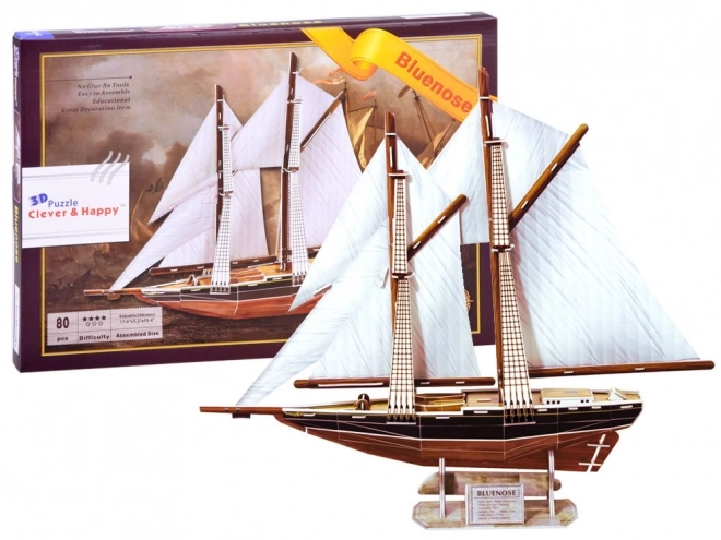 Puzzle 3D veliero Bluenose