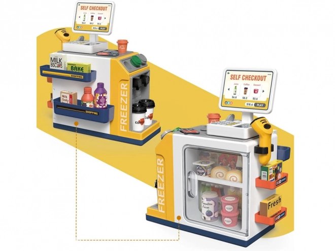 Negozio Self-Service con Espresso, Frigo e Accessori