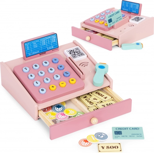 Scanner realistico e terminale di pagamento