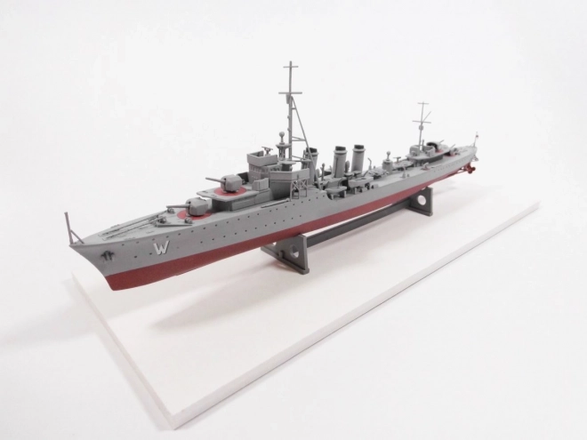 Model da costruire ORP Wicher cacciatorpediniere II Guerra Mondiale