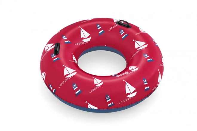 Gonfiabile Ciambella da Nuoto 119 cm Rosso Bestway