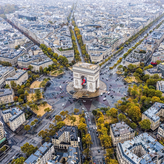 Calendario da parete Parigi 2025