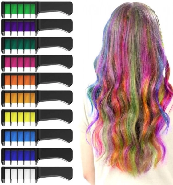 Colori Effetti Per Capelli - Set di Gessetti Colorati