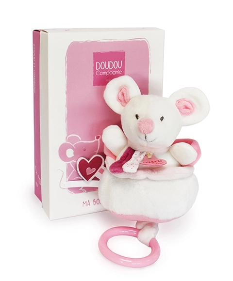 Doudou giocattolo musicale in peluche 20 cm