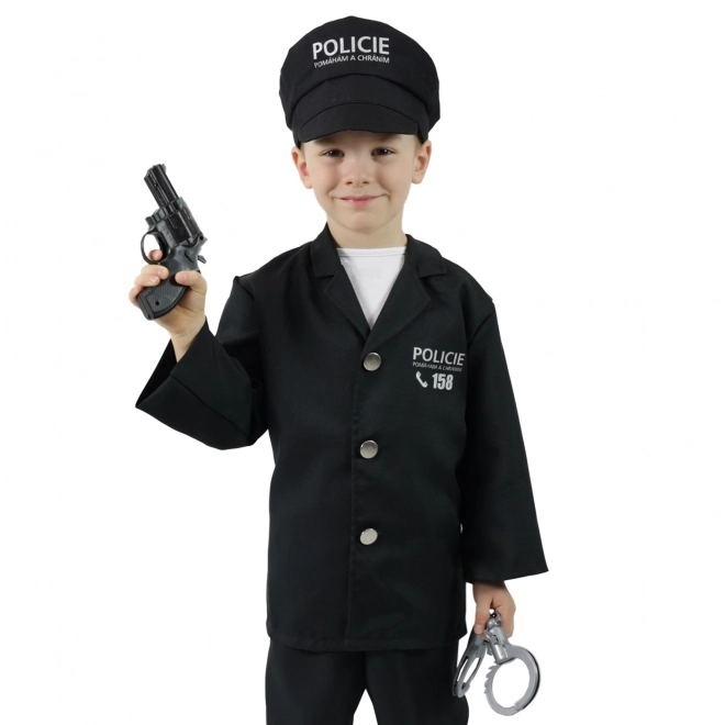 Costume da poliziotto per bambini con cappello