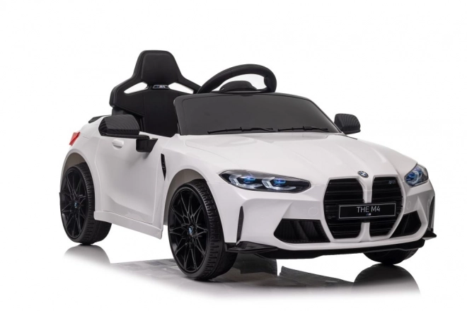 Auto elettrica per bambini BMW M4 bianca