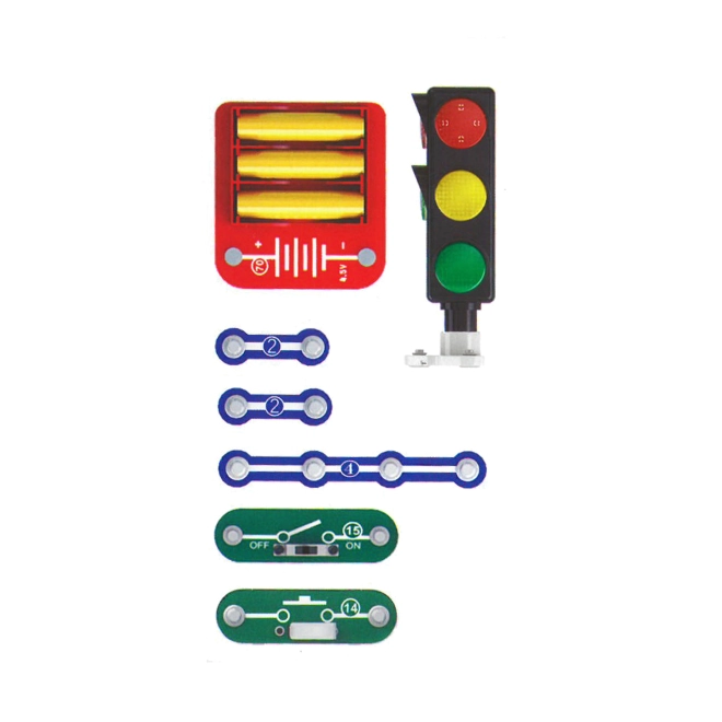 Kit educativo con componenti