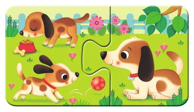 I miei primi puzzle Animali e cuccioli RAVENSBURGER