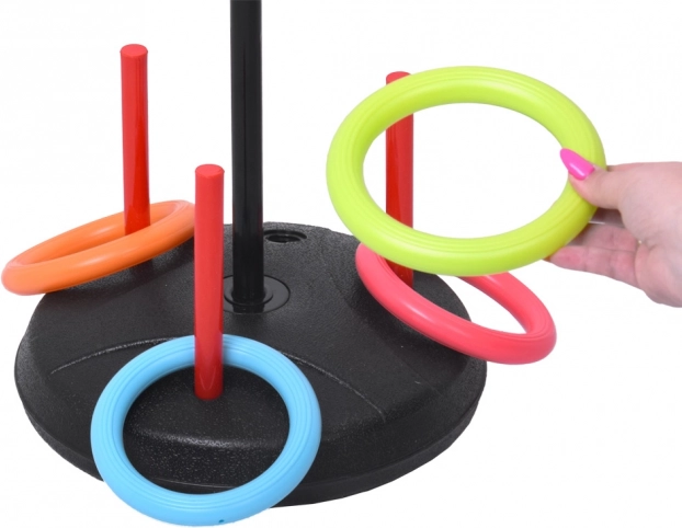 Set sportivo divertente 3 in 1: Canestro da basket e accessori