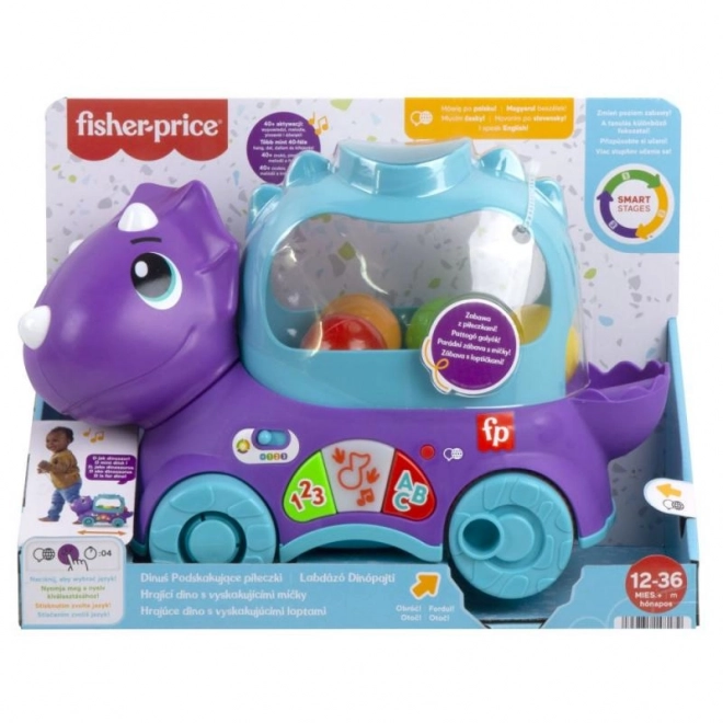 Fisher-price Dino Giocattolo con Palline Saltellanti