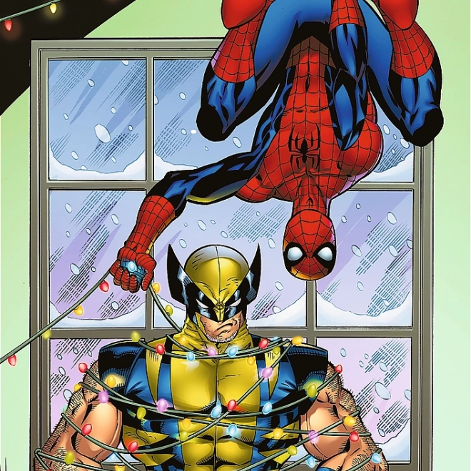 Puzzle Spiderman e Wolverine 1000 pezzi Trefl Premium Plus