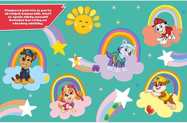 Set creativo Dita Colorata Paw Patrol
