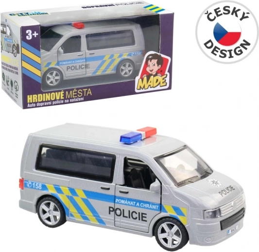 Furgone della polizia design CZ