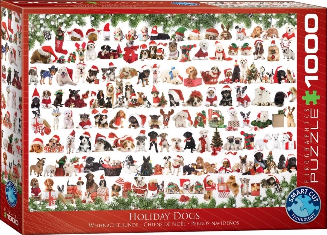 Puzzle Cani di Natale