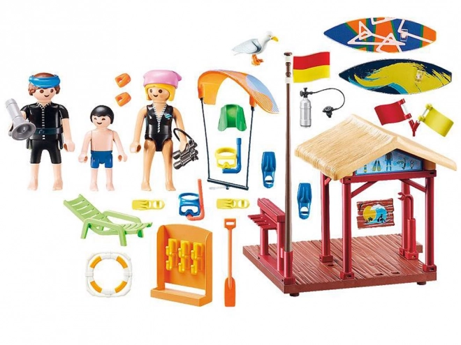 Giocattoli creativi Playmobil scuola sport acquatici