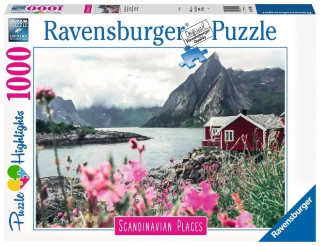 Puzzle 1000 pezzi Casa Scandinava Ravensburger