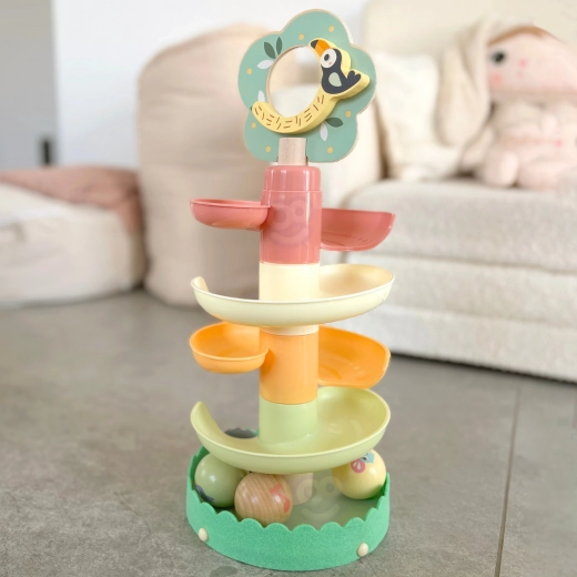 Montaggio facile con 6 elementi colorati