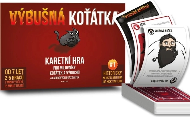 Gattini Esplosivi Gioco di Carte