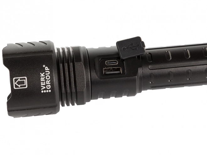 Torcia tattica militare Bailong con CREE LED XHP160 e zoom