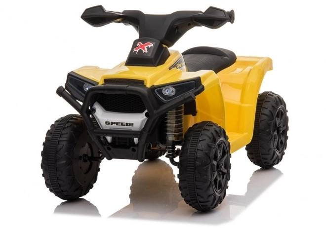 Quad elettrico per bambini giallo