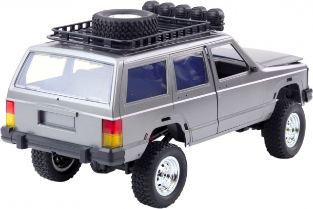 Auto fuoristrada RC 4x4 Argento 1:12