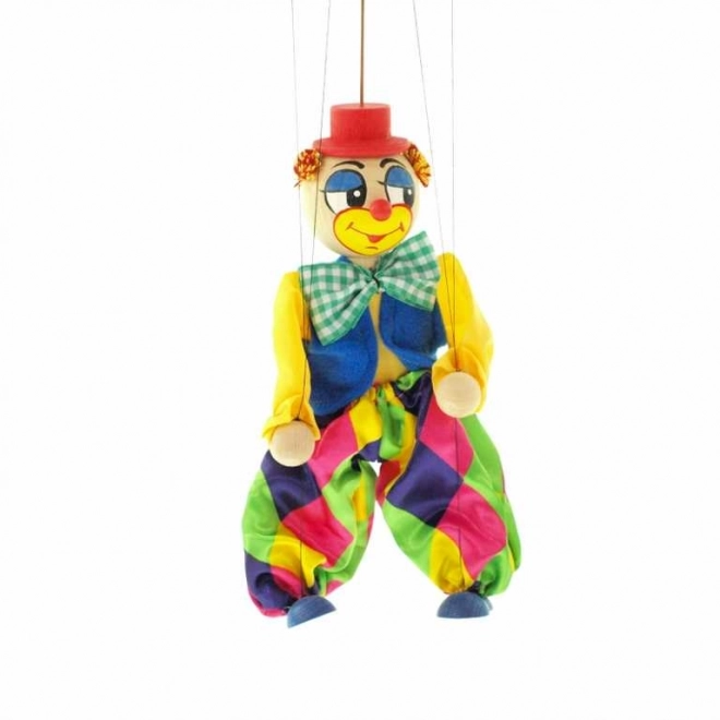 Loutka in legno grandi - Clown