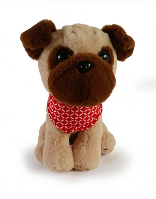 Peluche cane 21 cm beige