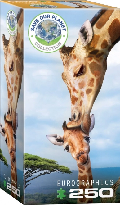 Eurographics Puzzle Salviamo il Pianeta: Giraffe XL 250 pezzi