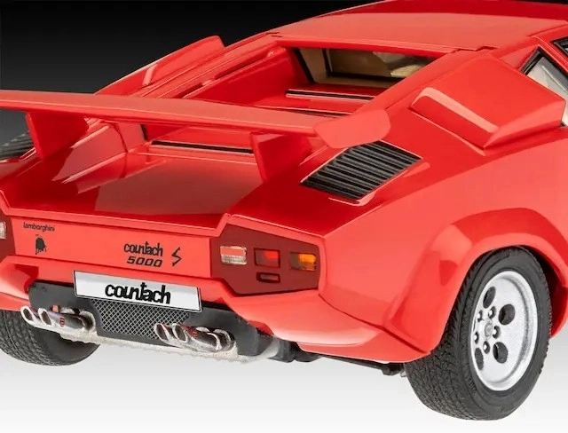 Modello in plastica Lamborghini Countach LP500