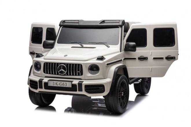 Auto elettrico Mercedes G63 XXL bianco 24V