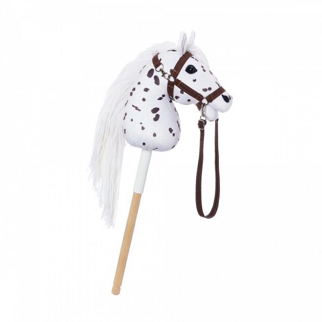 Hobby Horse HOPPIHORSE A4 Leopard - bianco