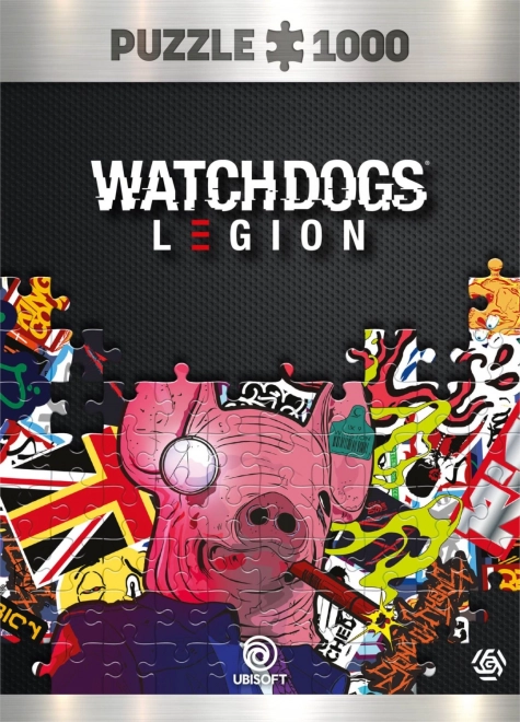 Puzzle Watch Dogs: Legion - Maschera da Maiale 1000 pezzi