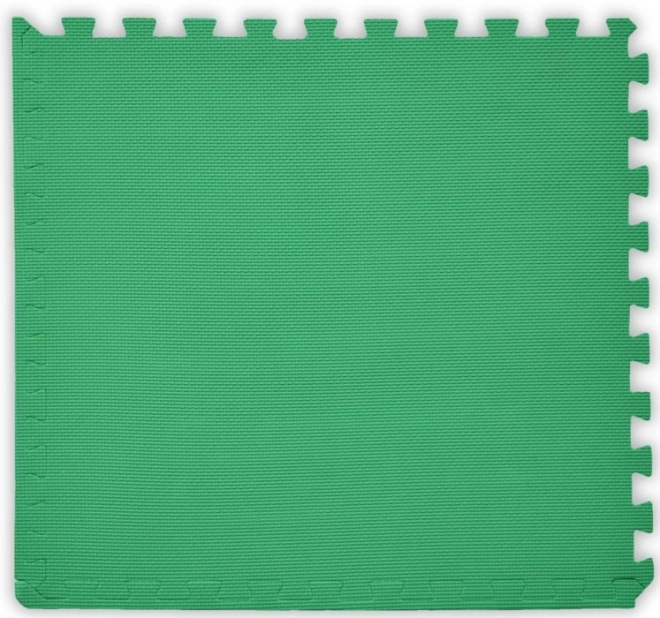 Tappeto puzzle in schiuma per bambini - verde scuro