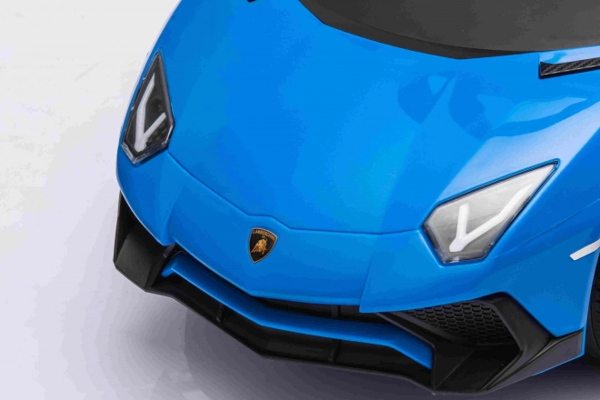 Camminatore spingente Lamborghini Aventador SV blu