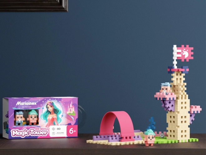 Blocchi Waffle Mini - Principessa: Torre Magica