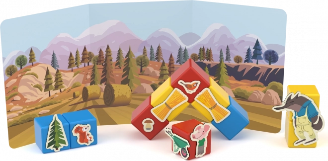 Magnetic Cubes GEOMAG Magicube I Tre Porcellini