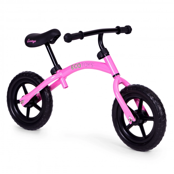 Bicicletta senza pedali per bambini ECOTOYS rosa