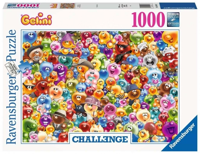 Puzzle sfida Gelini 1000 Pezzi Ravensburger