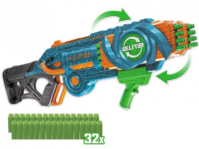 Pistola lanciatore Nerf Elite 2.0 con doppio caricatore