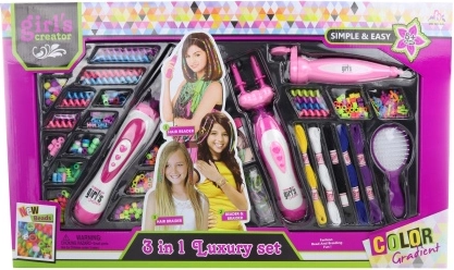 Set treccia per capelli 3 in 1