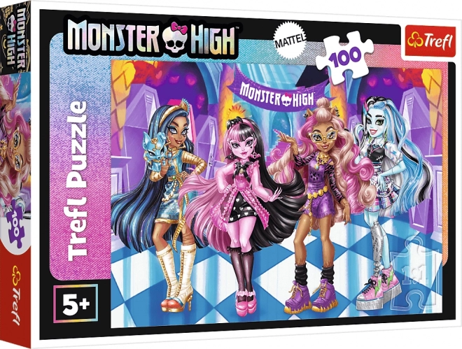 Puzzle 100 Pezzi Amici Mostruosi Monster High