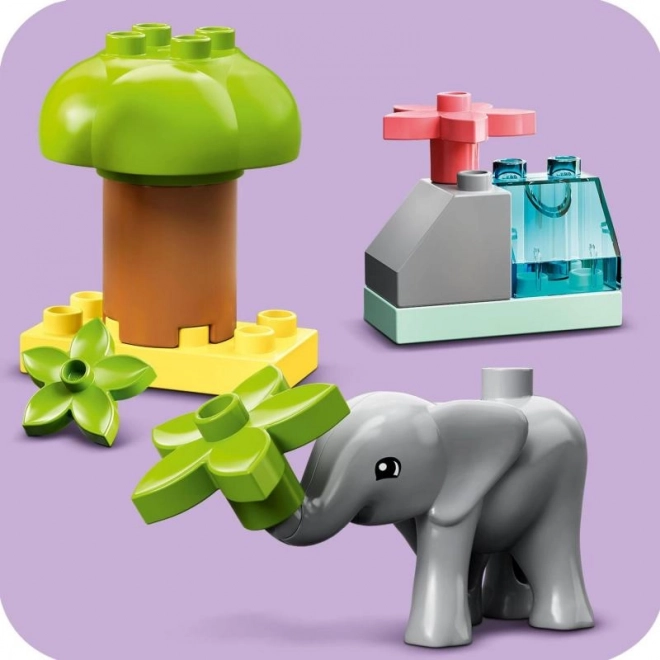 Animali Selvatici Dell'Africa Di Lego Duplo