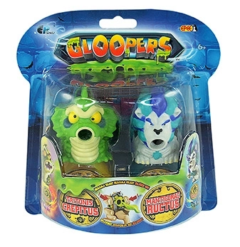 Gloopers set di due mostri con slime