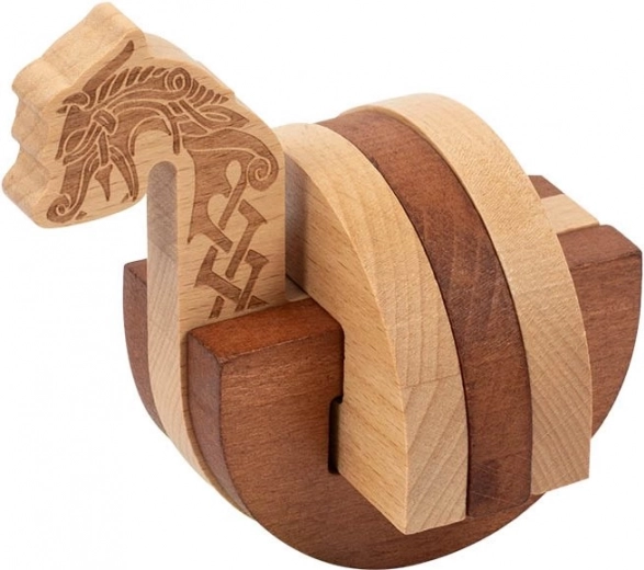 Profesor Puzzle: Nave drago vichinga della collezione Lost and Found