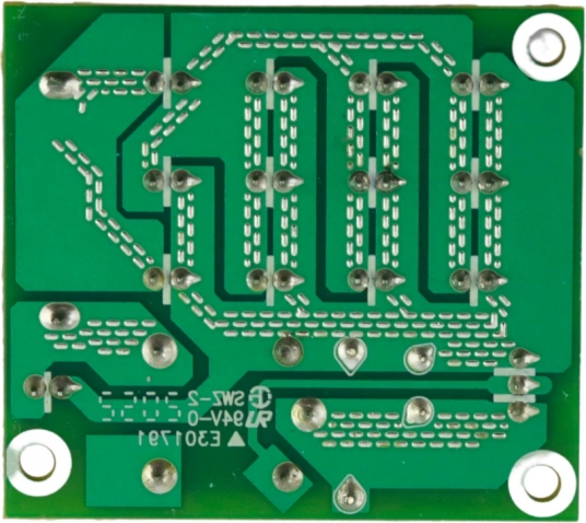 Scheda elettronica quadro luci per veicoli a batteria