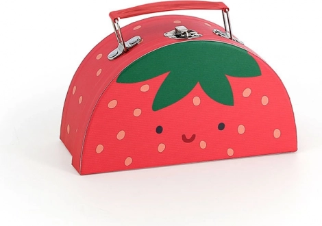 Vilac Set di 3 Valigette con Motivi di Frutta